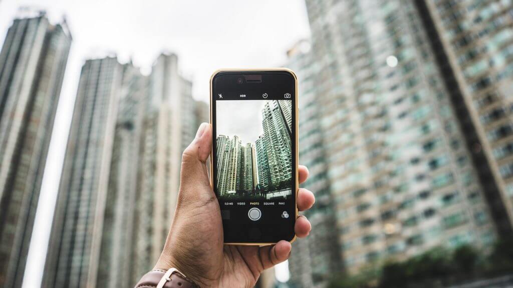 Schiefe Bilder am iPhone vermeiden