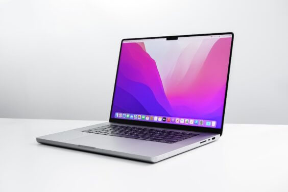 MacOS Monterey auf einem MacBook Pro